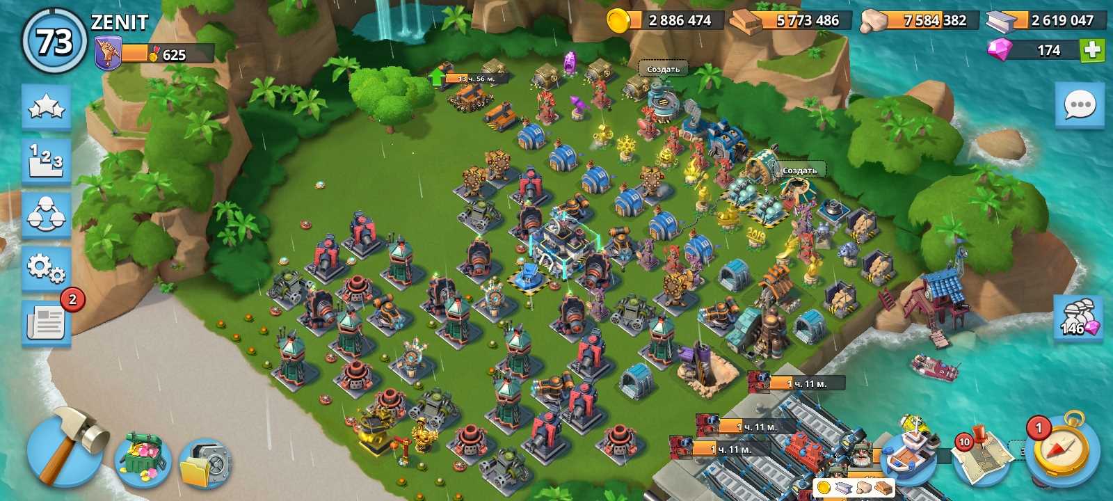 Penjualan akun permainan Boom Beach